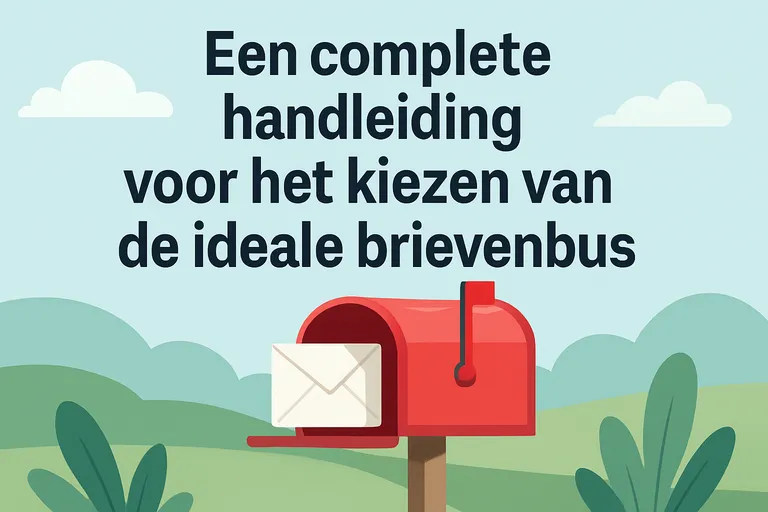 Een complete handleiding voor het kiezen van de ideale brievenbus