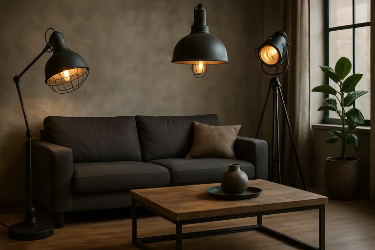 Industriële verlichting: stijl en functionaliteit voor je woonkamer