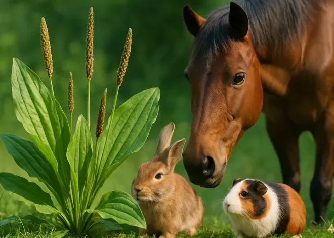 Weegbree als waardevolle aanvulling in dierenvoeding