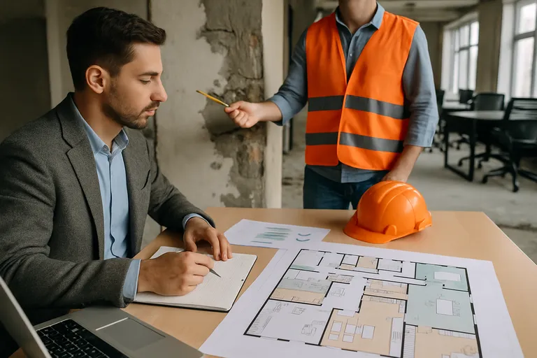 Het proces van kantoorrenovatie